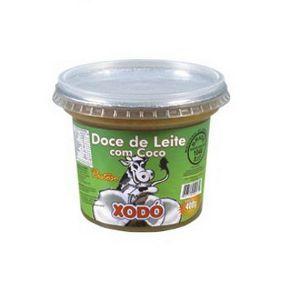 Doce de leite com coco Xodó 400g.