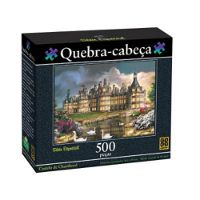 Quebra Cabeça (Puzzle) Castelo Chambort  500 peças Grow 