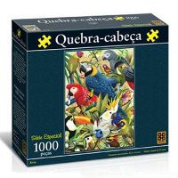 Quebra Cabeça (Puzzle) Aves 1000 peças Grow  