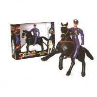 Policia Montada boneco e cavalo BS brinquedos 