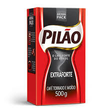 Café extra forte a vácuo Pilão 500g