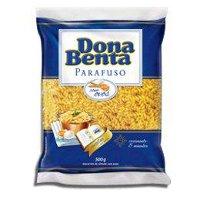 Massa  com ovos parafuso Dona Benta 500g.