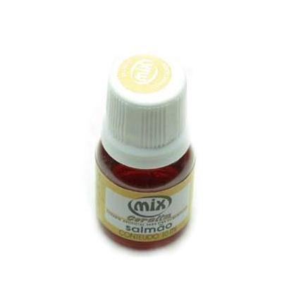 Corante liquido salmão Mix 10ml.
