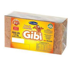 Doce de amendoim Gibi 1kg.