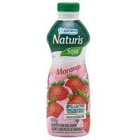 Iogurte Naturis soja morango zero lactose Batavo 900ml.