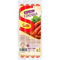Linguiça defumada fininha tipo calabresa Sadia 240g
