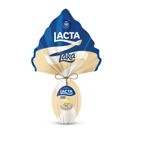 Ovo de Páscoa Laka Lacta 175g.