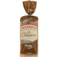Pão de forma preto Clássicos Wickbold 500g.
