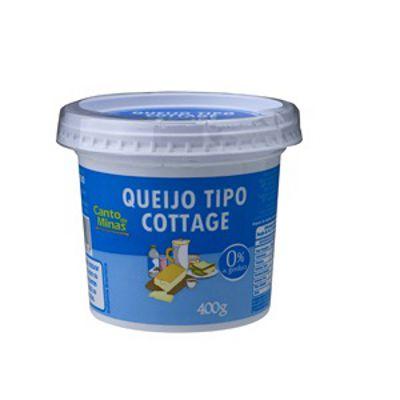 Queijo tipo cottage Canto de Minas 400g.