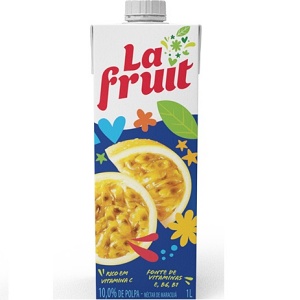 Suco pronto de maracujá La Fruit 1lt. Suco pronto de maracujá La Fruit 1lt.