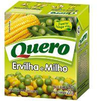 Ervilha e milho em conserva Tetra Pak Quero 200g