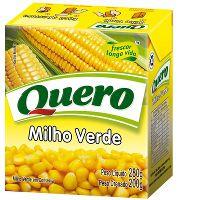 Milho em conserva Quero Tetra Pak 200g.