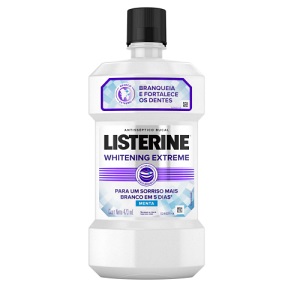 Anti séptico bucal Whitening Extreme Listerine 473ml 