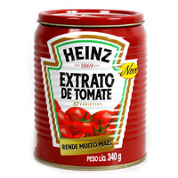 Extrato de tomate Heinz lata 340g.