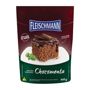 Mistura de bolo chocomenta Fleischmann 450g Mistura de bolo chocomenta Fleischmann 450g