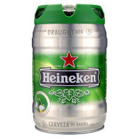 Barril de chopp Heineken 5 lts.