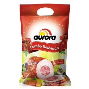 Lombo suino recheado c/ farofa Aurora 1,4kg Lombo suino recheado c/ farofa Aurora 1,4kg