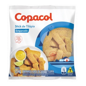 Sticks de tilápia Copacol 1,5kg 