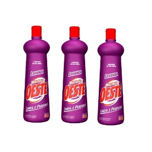 Limpador multiuso lavanda Oeste 500ml. (pacote c/3 unid.)