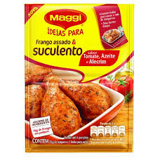 Tempero p/ frango assado c/ tomates e azeite  Maggi 25g