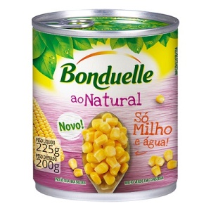 Milho ao vapor natural Bonduelle 200g