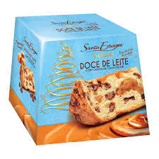Panettone premium doce de leite c/ gotas de chocolate Santa Edwiges 500g
