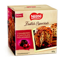 Panettone cranberry e chocolate meio amargo Nestlé 400g