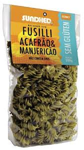 Massa Fusilli de farinha sorgo e fibra de bambu e manjerona Sundhed 300g