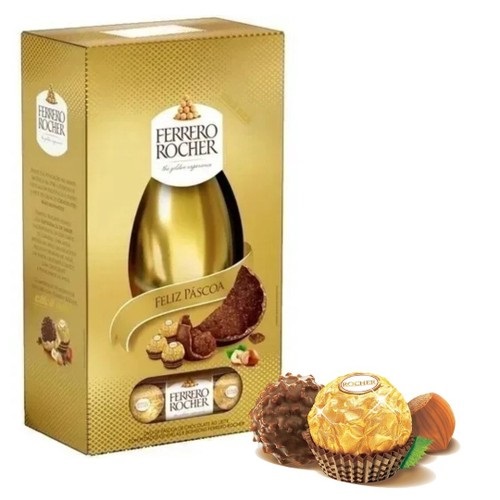 Ovo de Páscoa Ferrero Rocher caixa 137,5g