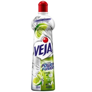 Limpador multiuso Veja Power Fusion limão squeeze 500ml. Limpador multiuso Veja Power Fusion limão squeeze 500ml.