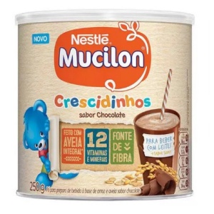 Mucilon Crescidinhos sabor chocolate Nestlé 250g Mucilon Crescidinhos sabor chocolate Nestlé 250g