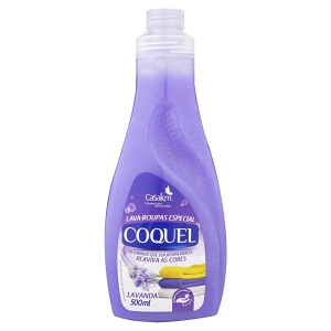 Lava roupas líquido lavanda Coquel 500ml Lava roupas líquido lavanda Coquel 500ml