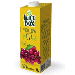 Suco pronto 100% uva Juice Box 1L Suco pronto 100% uva Juice Box 1L