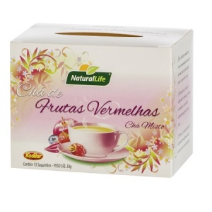 Chá frutas vemelhas Natural Life 30g Chá frutas vemelhas Natural Life 30g