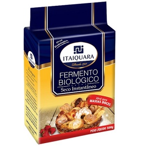 Fermento biológico seco instantâneo massa doce Itaiquara 500g