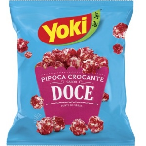 Pipoca pronta doce Yoki 100g