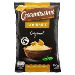 Salgadinho Crocantíssimo Gourmet original 100g 
