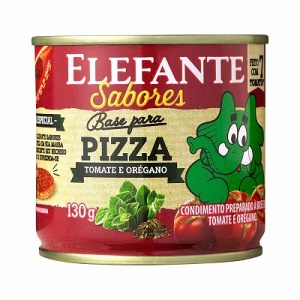 Extrato de tomate Elefante base para pizza 130g