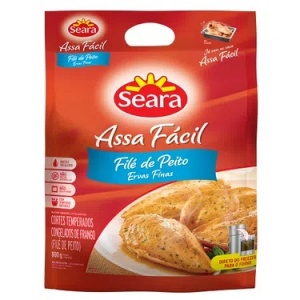 Filé de peito de frango com ervas finas Assa Fácil Seara 800g