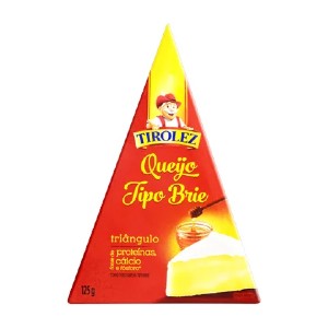 Queijo tipo Brie Tirolez fracionado 125g