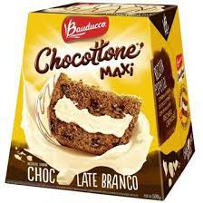 Chocottone Maxi chocolate branco Bauducco 450g