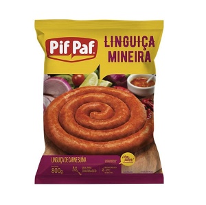 Linguiça mineira Pif Paf 800g