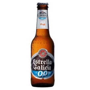 Cerveja Estrella Galicia 0,0% Álcool Long Neck 250ml