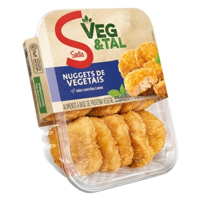 Nuggets de vegetais Veg & Tal Sadia 200g