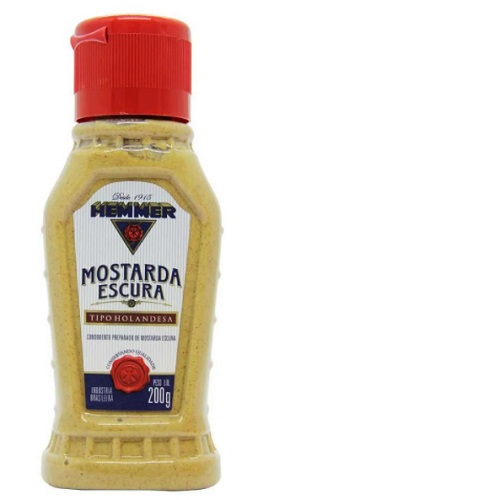 Molho Mostarda Escura Hemmer Tipo Holandesa 700g Molho Mostarda Escura Hemmer Tipo Holandesa 700g