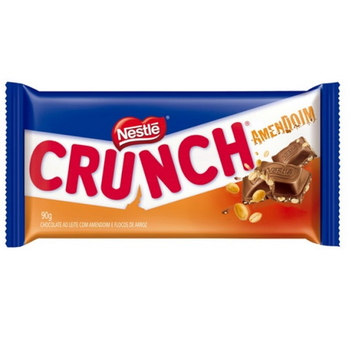 Chocolate Crunch Amendoim Nestlé 90g Chocolate Crunch Amendoim Nestlé 90g