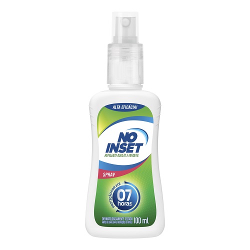 Repelente Spray No Inset 7 Horas 100ml Repelente Spray No Inset 7 Horas 100ml
