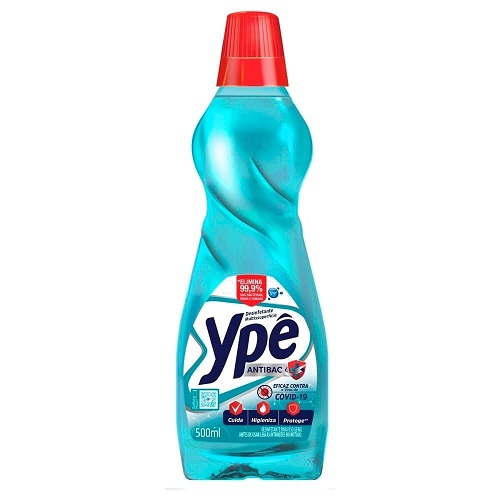 Desinfetante Multisuperfícies Antibac Ypê 500ml Desinfetante Multisuperfícies Antibac Ypê 500ml