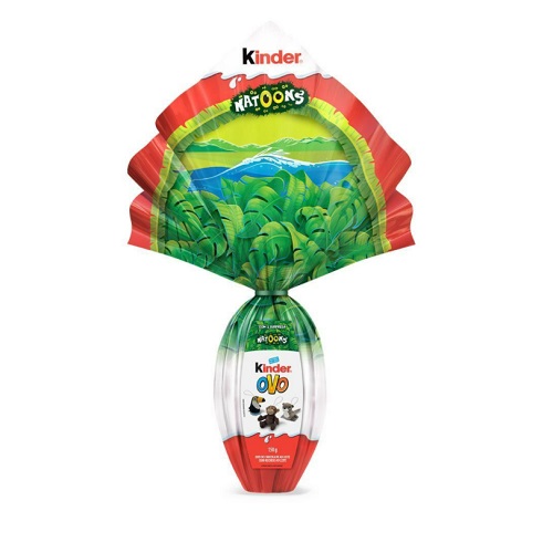 Ovo De Páscoa Kinder Maxi Natoons 150g Ovo De Páscoa Kinder Maxi Natoons 150g