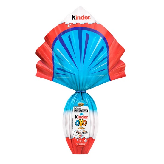 Ovo de Páscoa Kinder Maxi Diversão no gelo 150g Ovo de Páscoa Kinder Maxi Diversão no gelo 150g